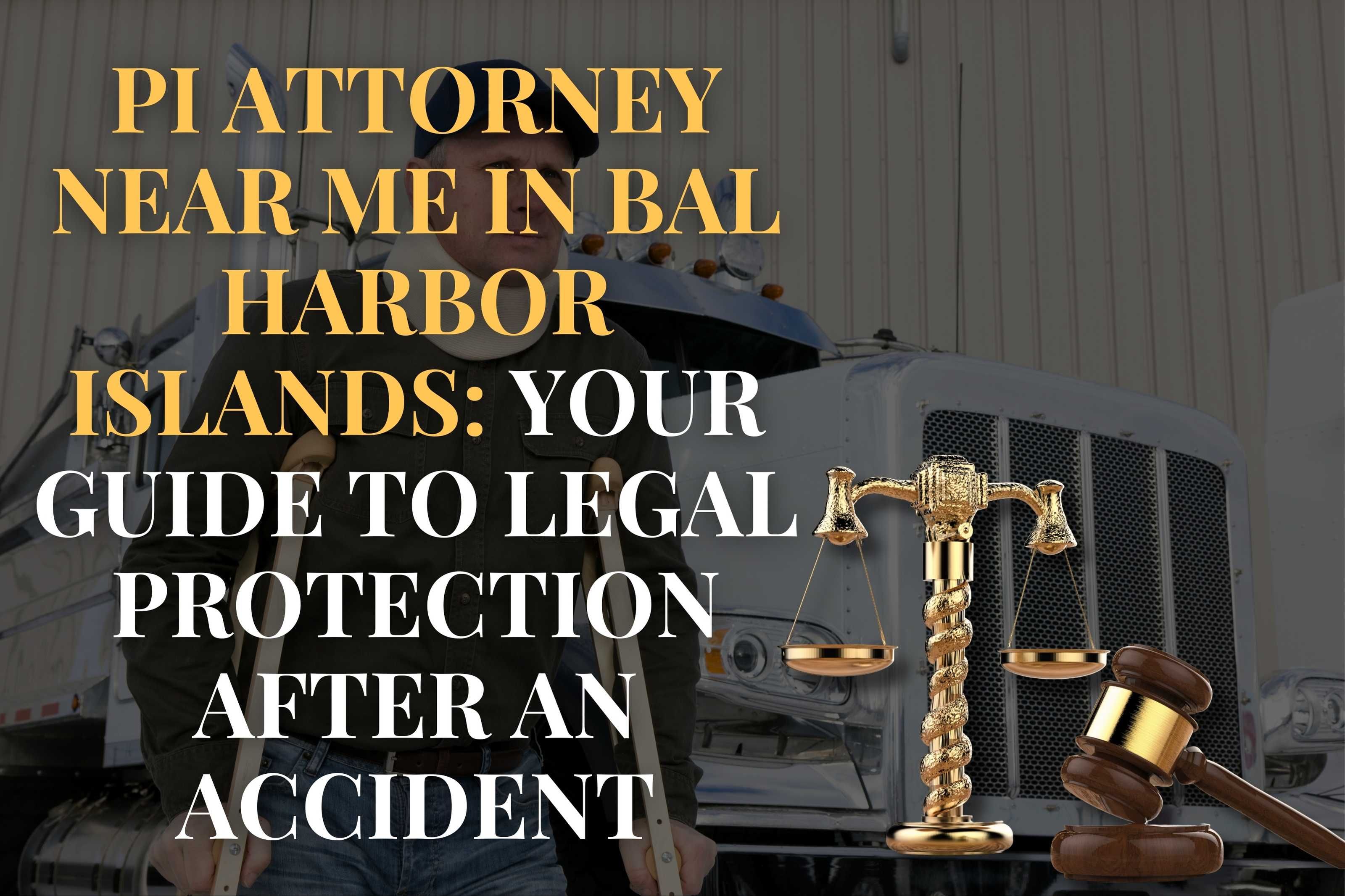 PI Attorney Near Me in Bay Harbor Islands: Your Guide to Legal Protection After an Accident