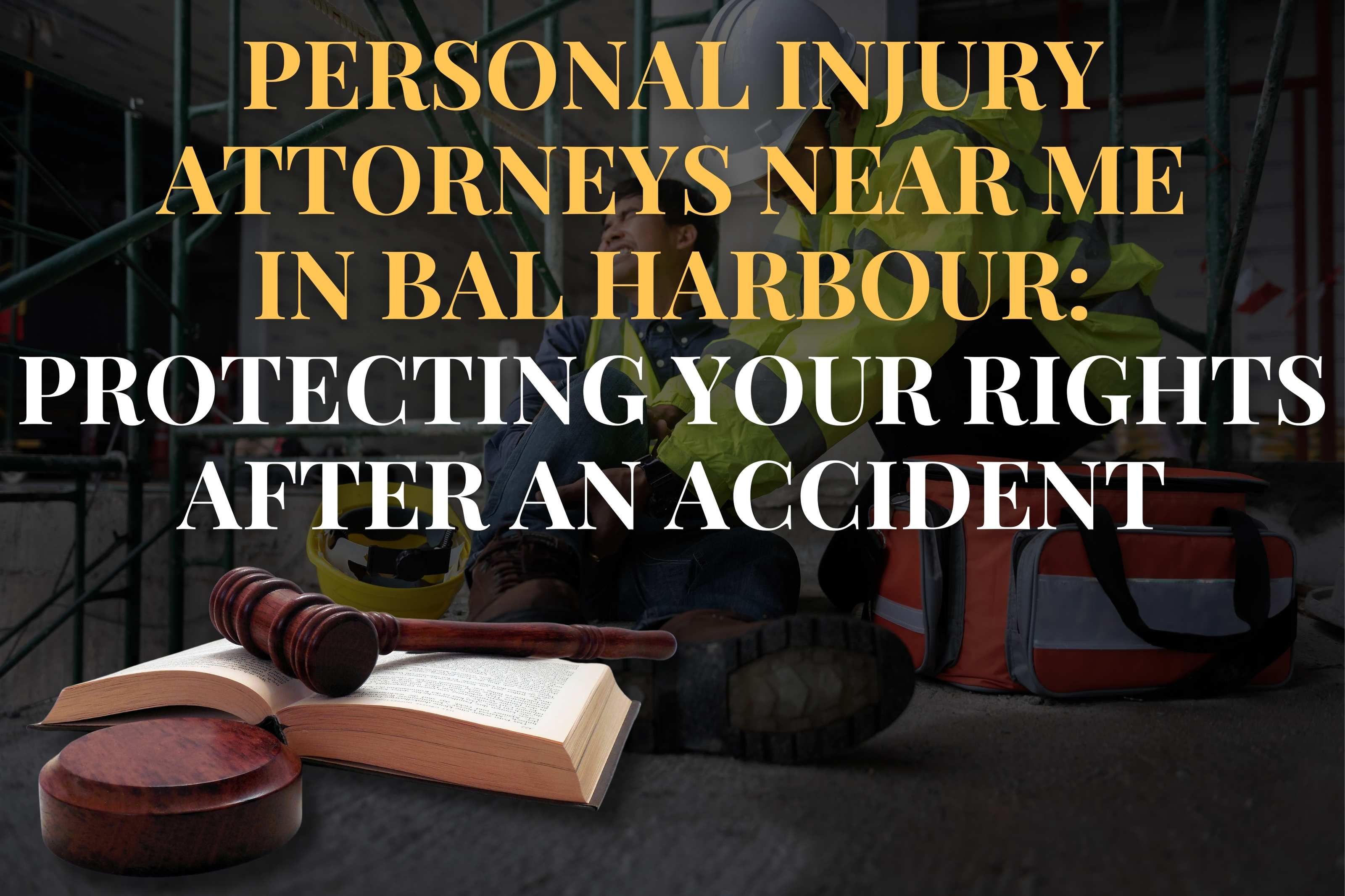 Personal Injury Attorneys Near Me in Bal Harbour: Protecting Your Rights After an Accident