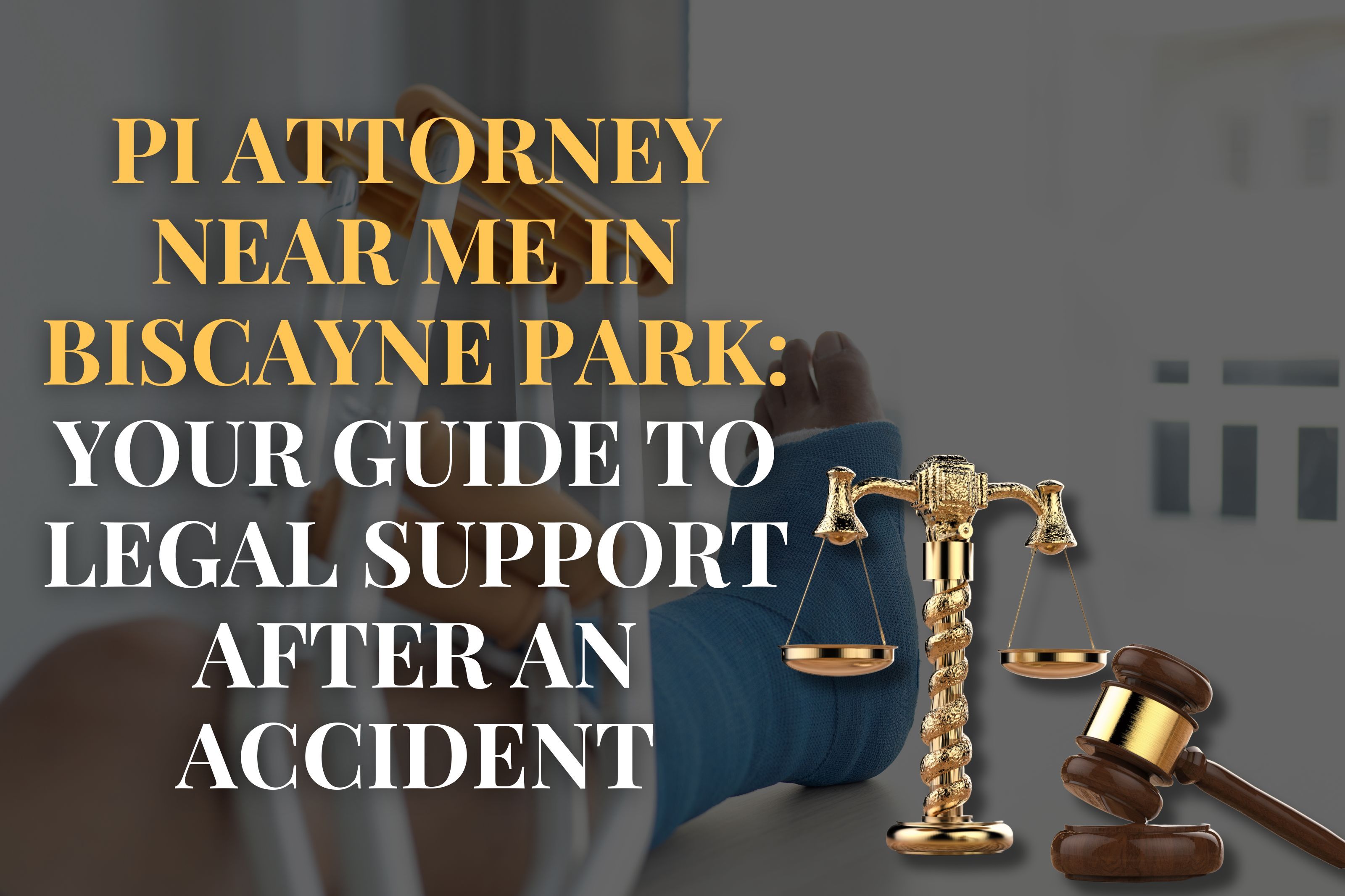 PI Attorney Near Me in Biscayne Park: Your Guide to Legal Support After an Accident