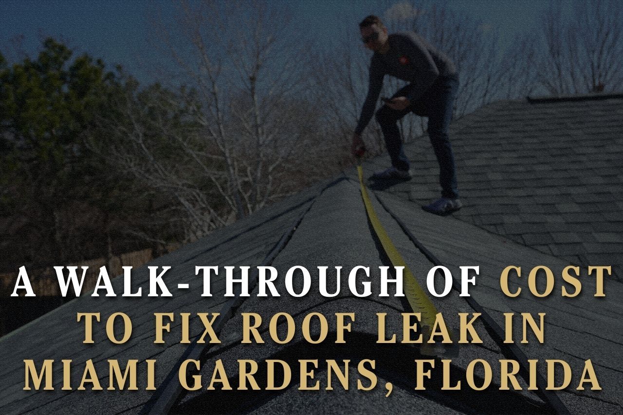 Approach to Cost to Fix Roof Leak in Pasadena, Texas