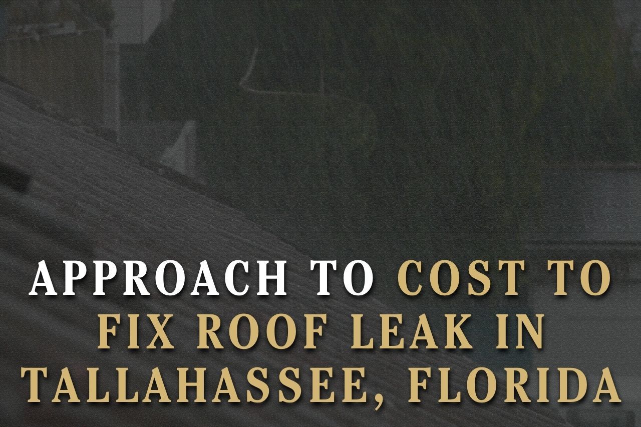 Approach to Cost to Fix Roof Leak in Tallahassee, Florida