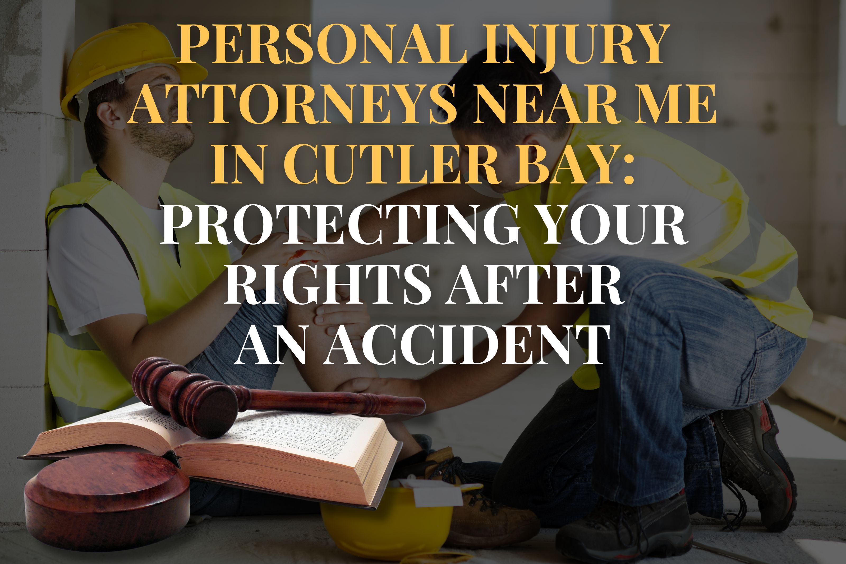 Personal Injury Attorneys Near Me in Cutler Bay: Protecting Your Rights After an Accident