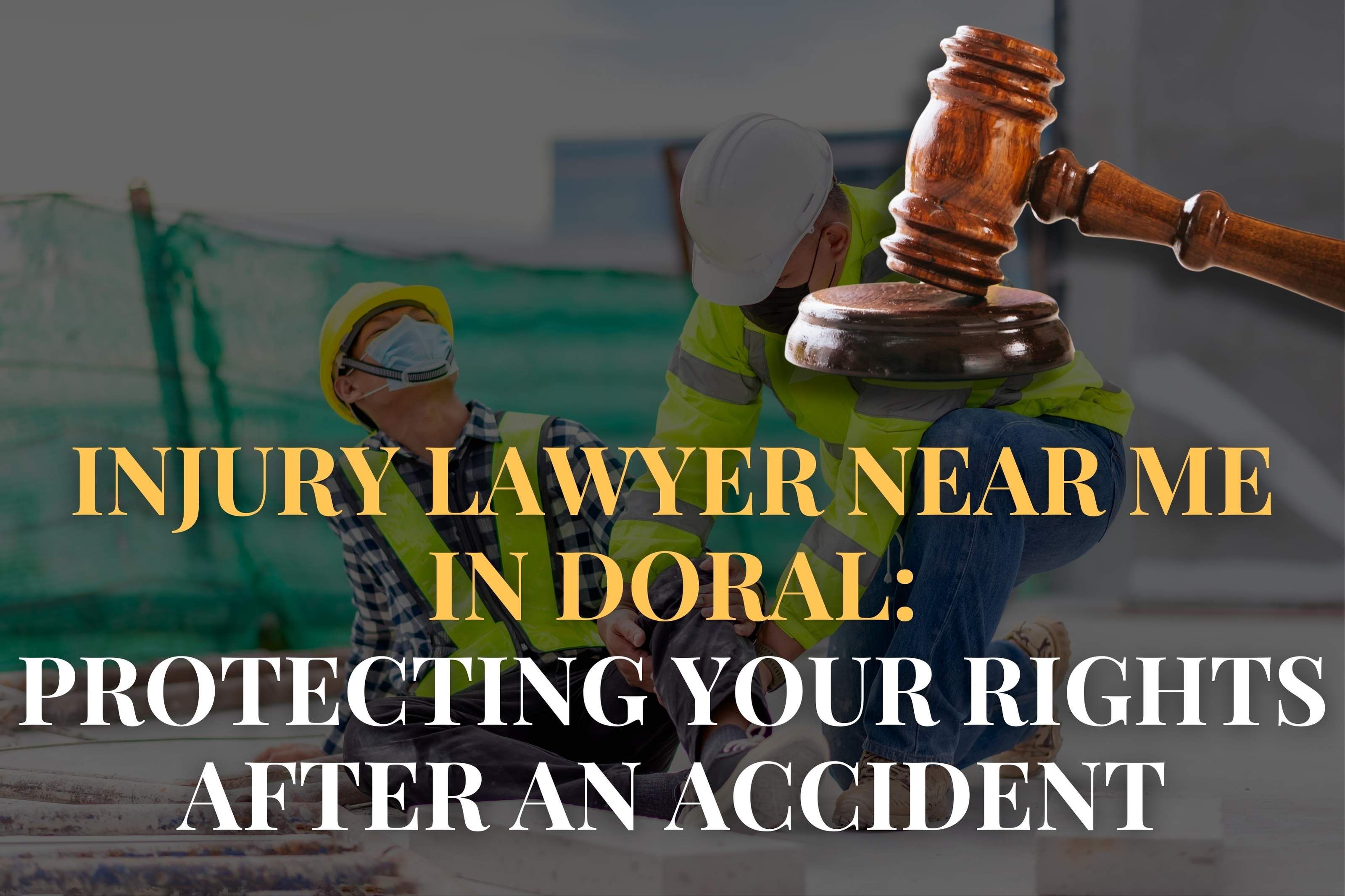 Injury Lawyer Near Me in Doral: Protecting Your Rights After an Accident