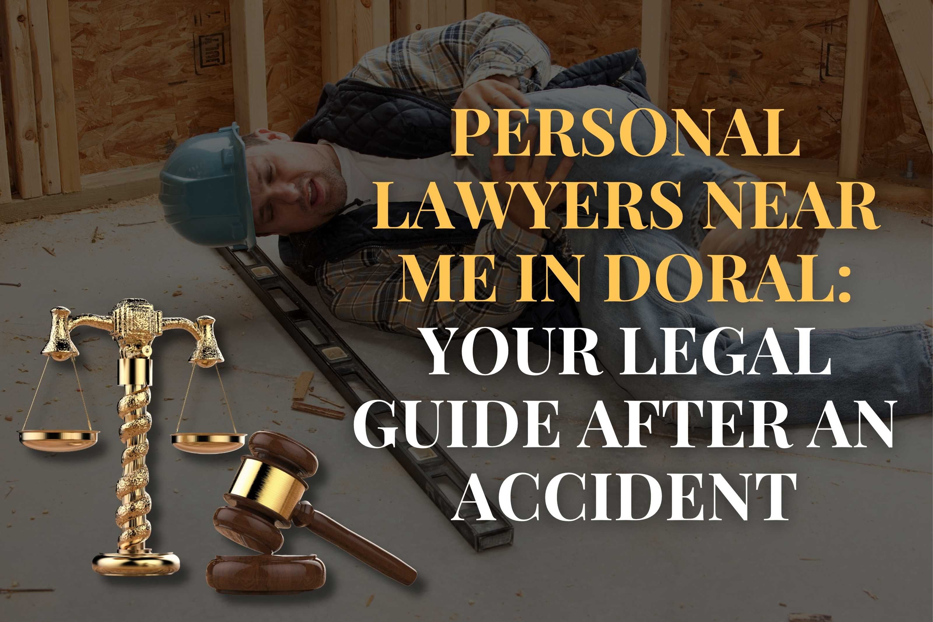 Personal Lawyers Near Me in Doral: Your Legal Guide After an Accident