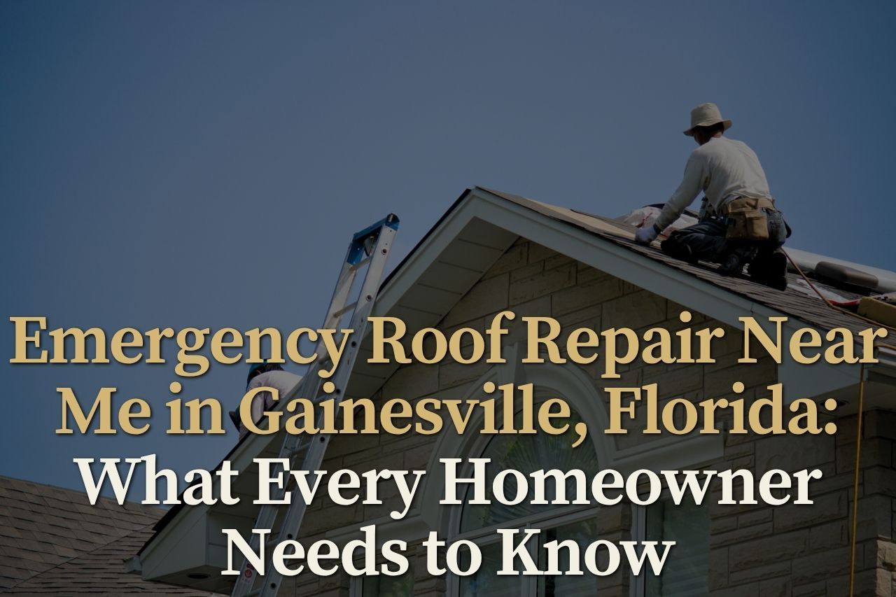 Emergency Roof Repair Near Me in Gainesville, Florida: What Every Homeowner Needs to Know