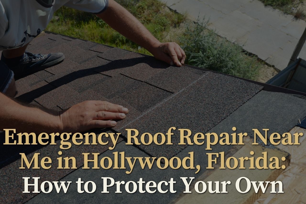Emergency Roof Repair Near Me in Hollywood, Florida: How to Protect Your Own