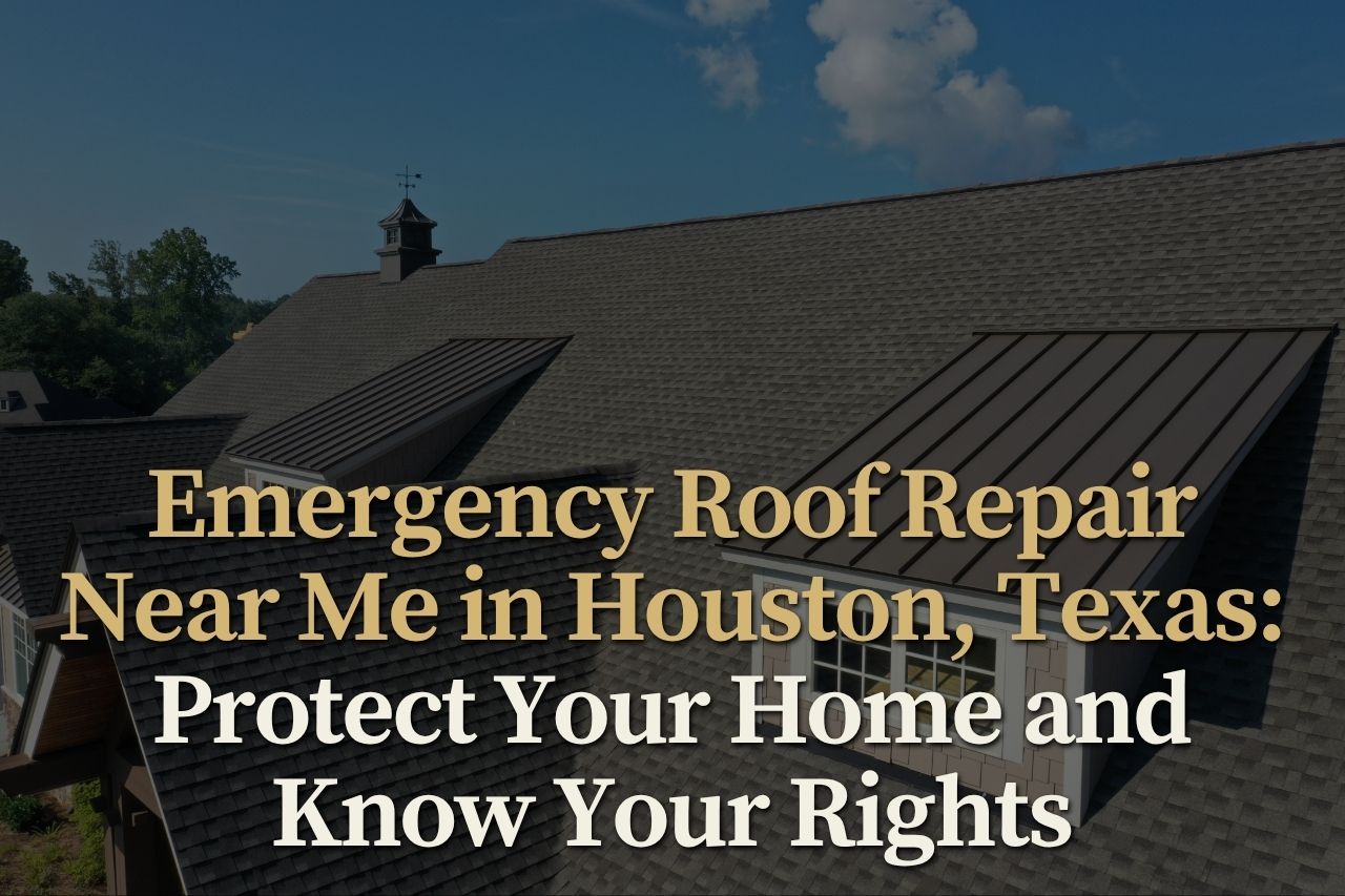 Emergency Roof Repair Near Me in Houston, Texas: Protect Your Home and Know Your Rights
