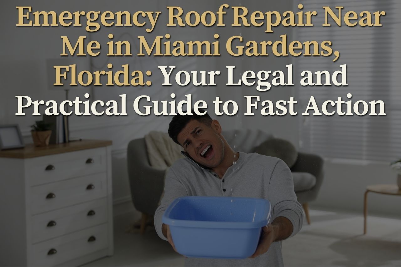 Emergency Roof Repair Near Me in Miami Gardens, Florida: Your Legal and Practical Guide to Fast Action