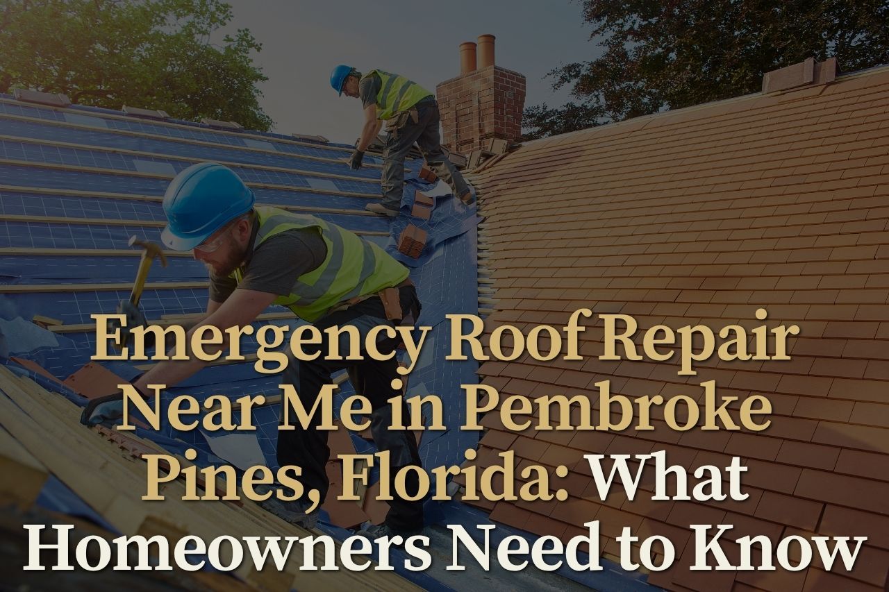 Emergency Roof Repair Near Me in Pembroke Pines, Florida: What Homeowners Need to Know
