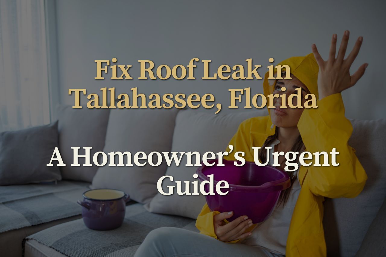 Fix Roof Leak in Tallahassee, Florida: A Homeowner’s Urgent Guide