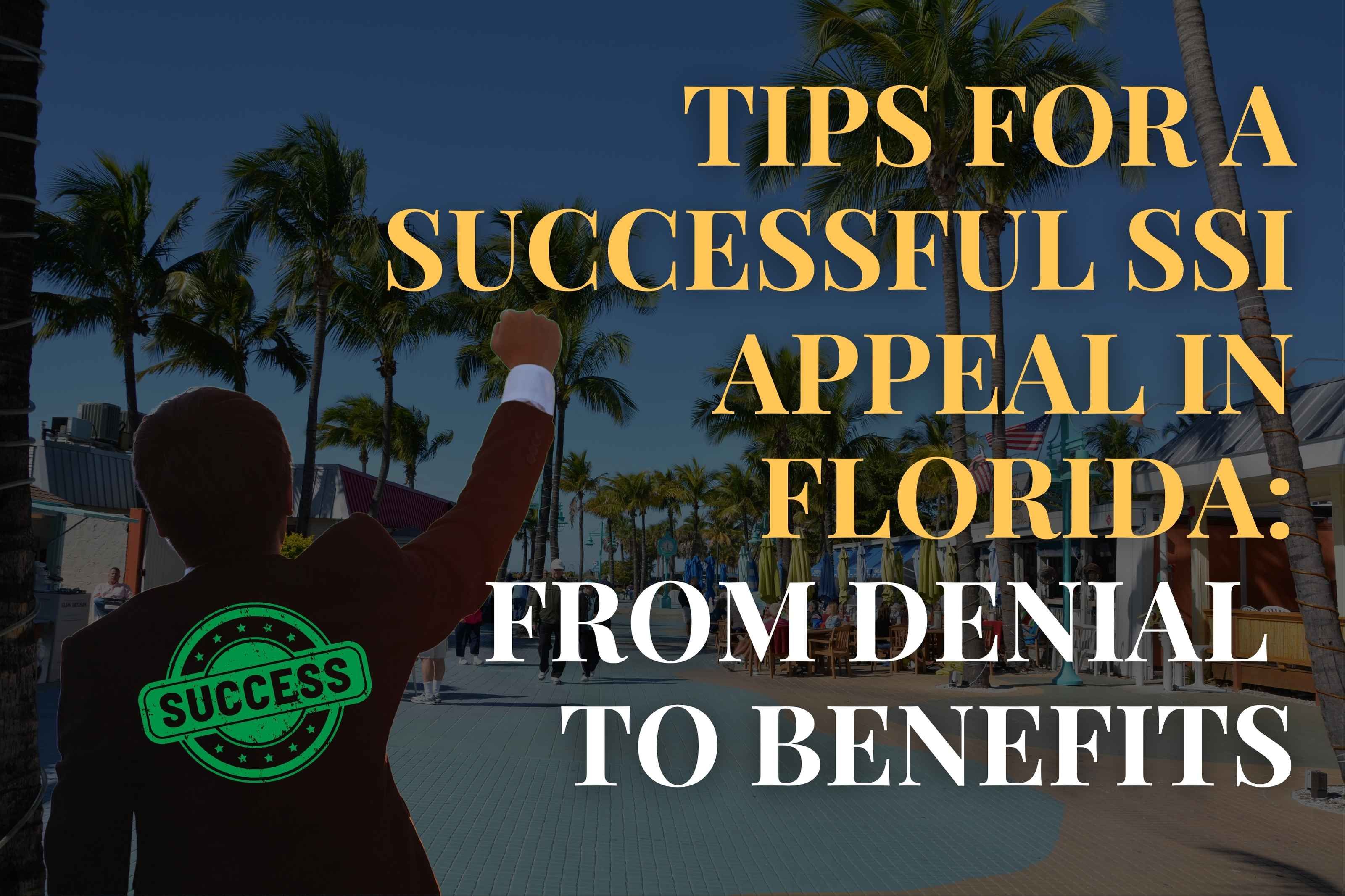 Tips for a Successful SSI Appeal in Florida: From Denial  to Benefits