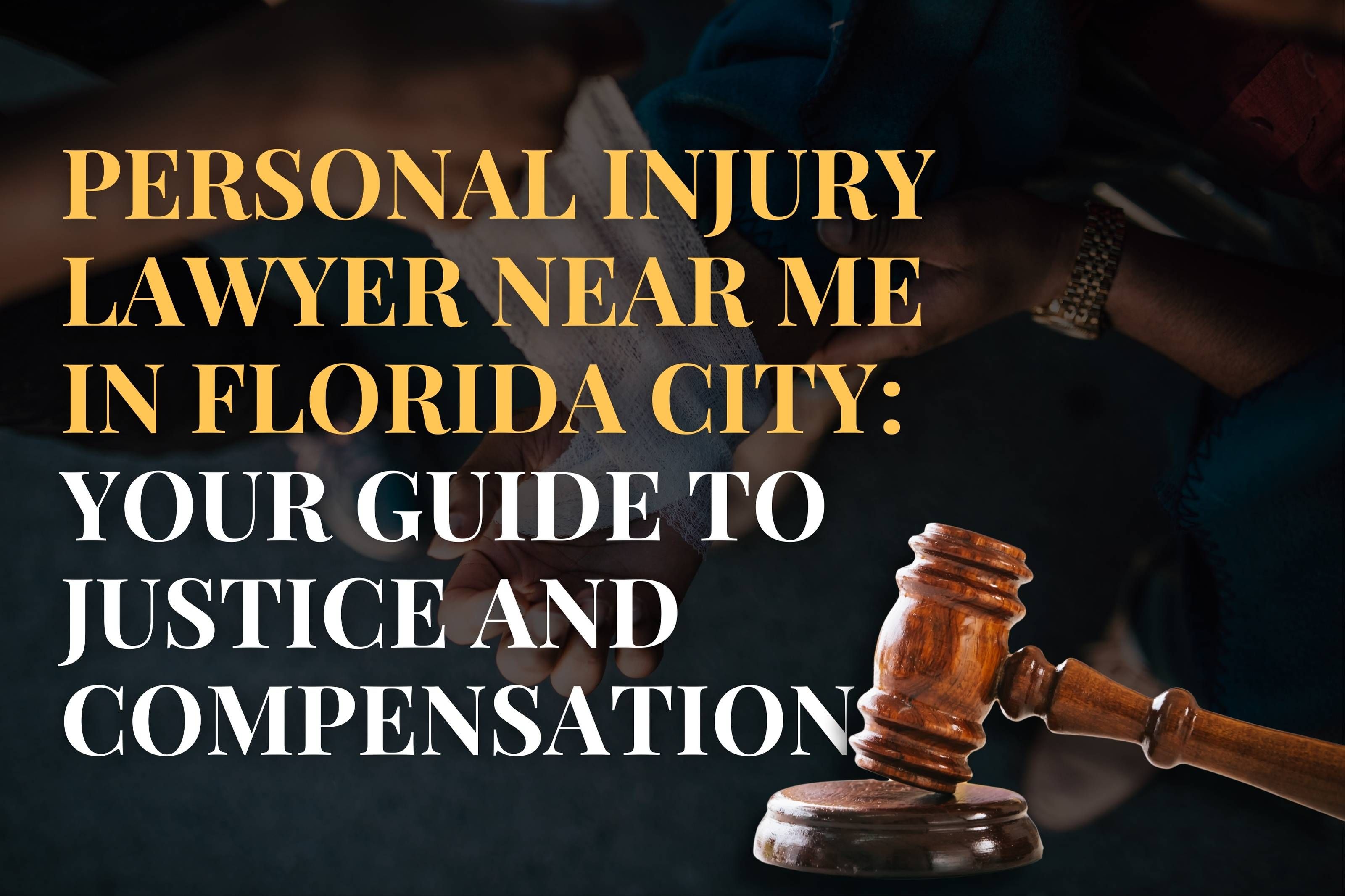 Personal Injury Lawyer Near Me in Florida City: Your Guide to Justice and Compensation