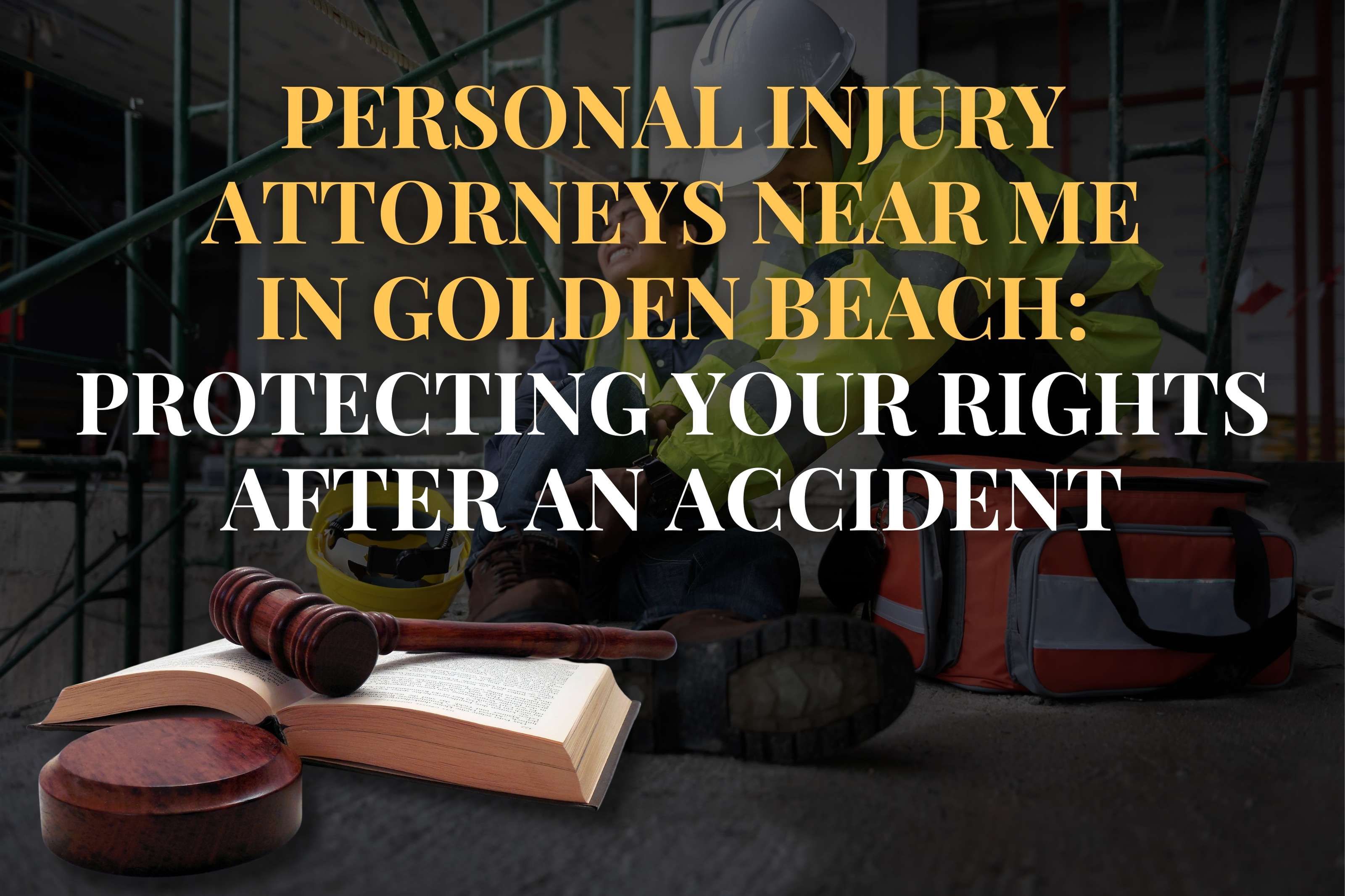 Personal Injury Attorneys Near Me in Golden Beach: Protecting Your Rights After an Accident