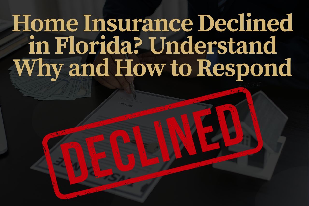 Home Insurance Declined in Florida? Understand Why and How to Respond