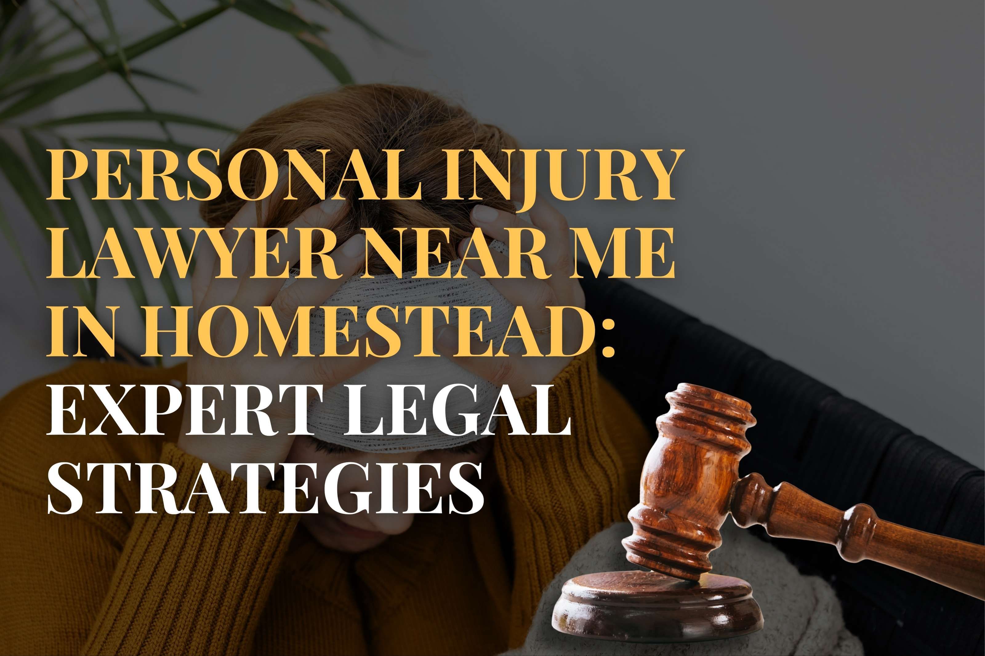 Personal Injury Lawyer Near Me in Homestead: Expert Legal Strategies