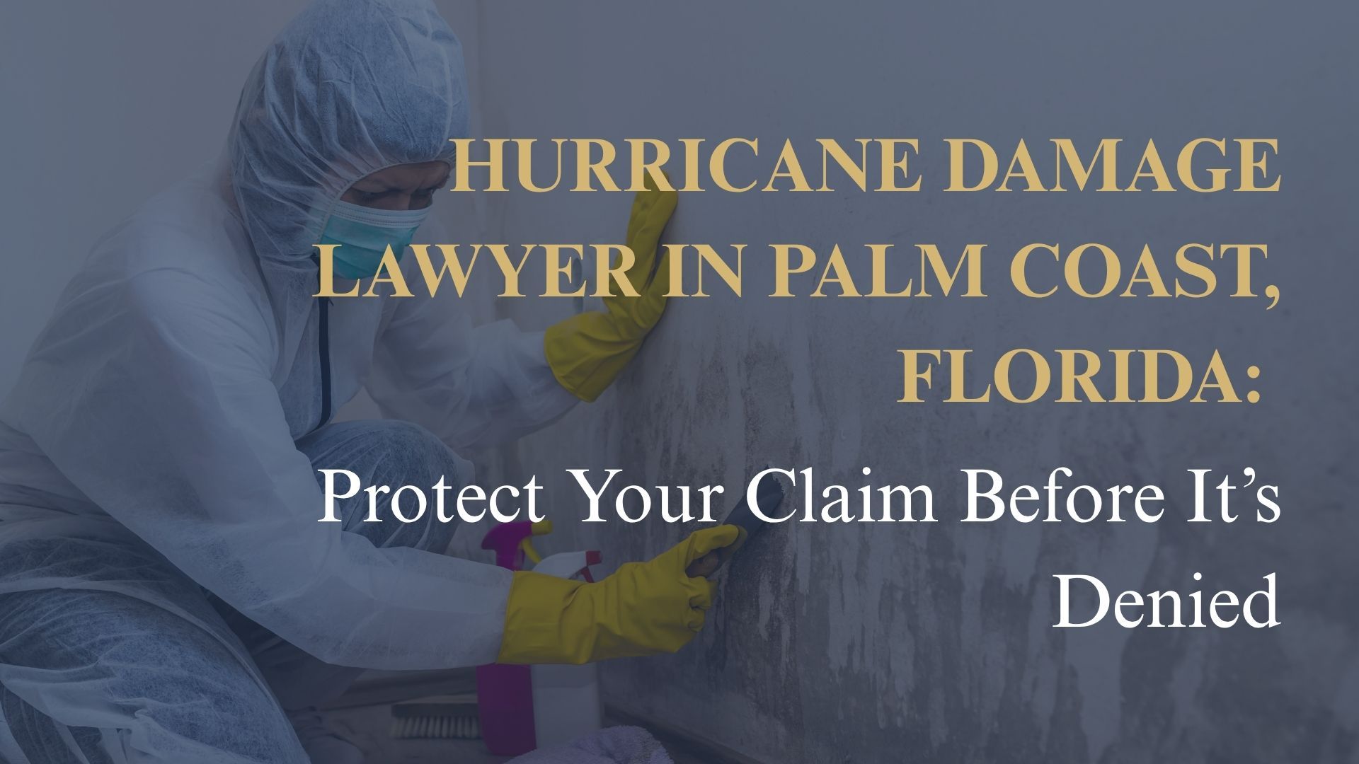 Hurricane Damage Lawyer in Palm Coast, Florida: Secure the Compensation You Deserve