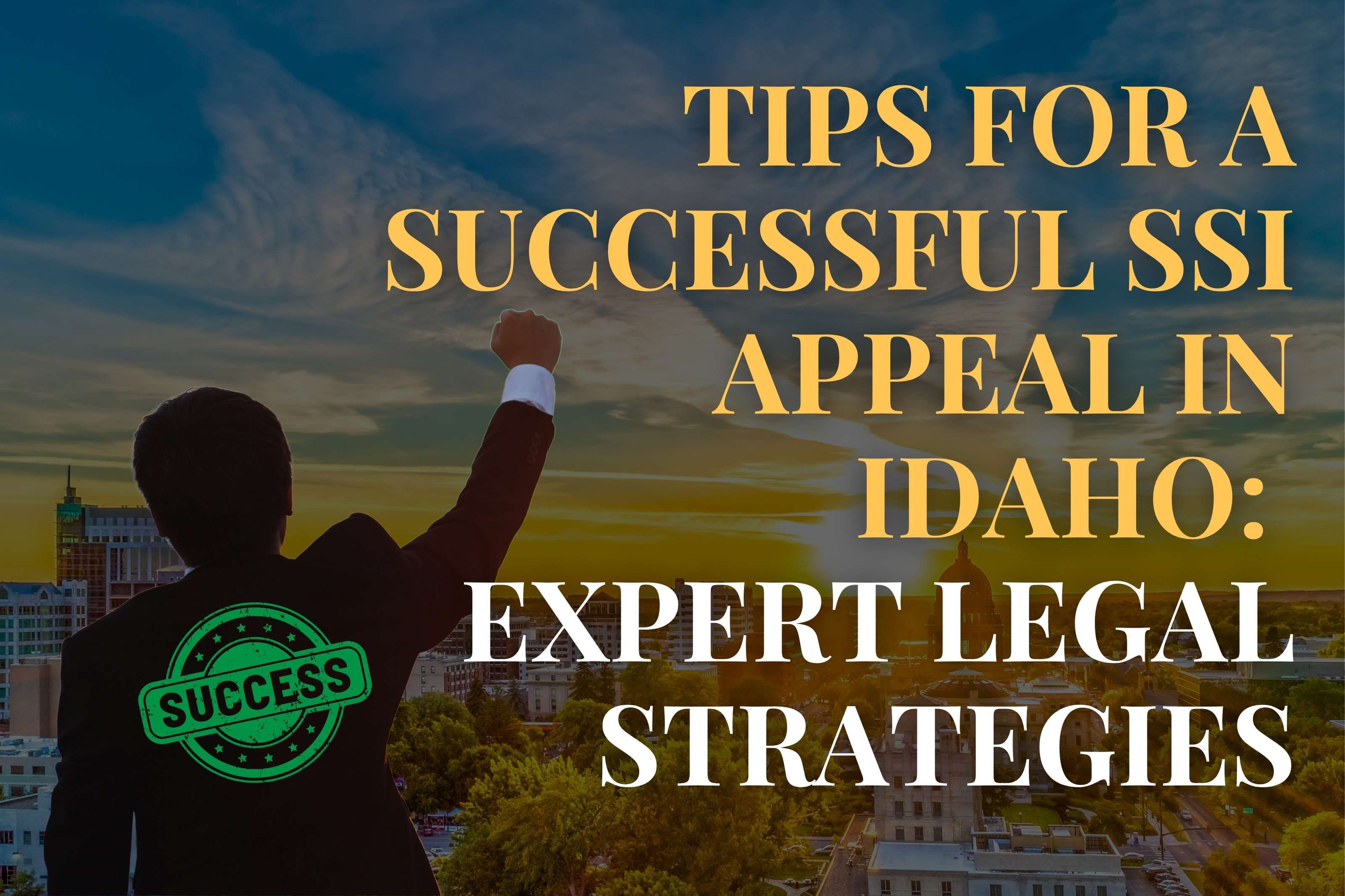 Tips for a Successful SSI Appeal in Idaho: Expert Legal Strategies