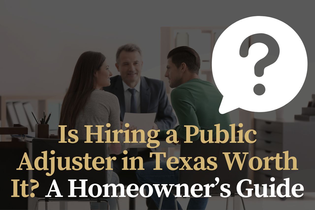 Is Hiring a Public Adjuster in Texas Worth It? A Homeowner’s Guide