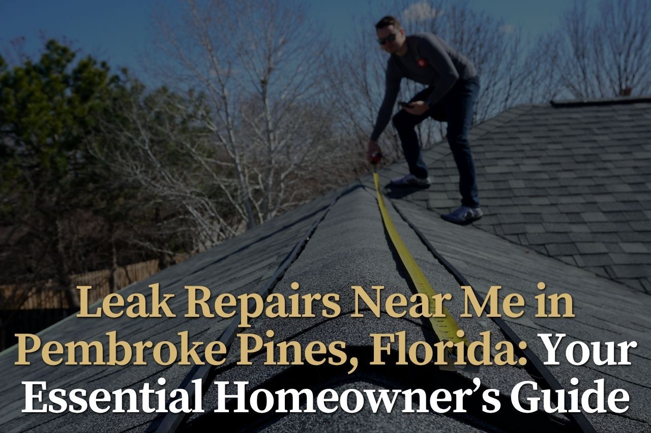 Leak Repairs Near Me in Pembroke Pines, Florida: Your Essential Homeowner’s Guide