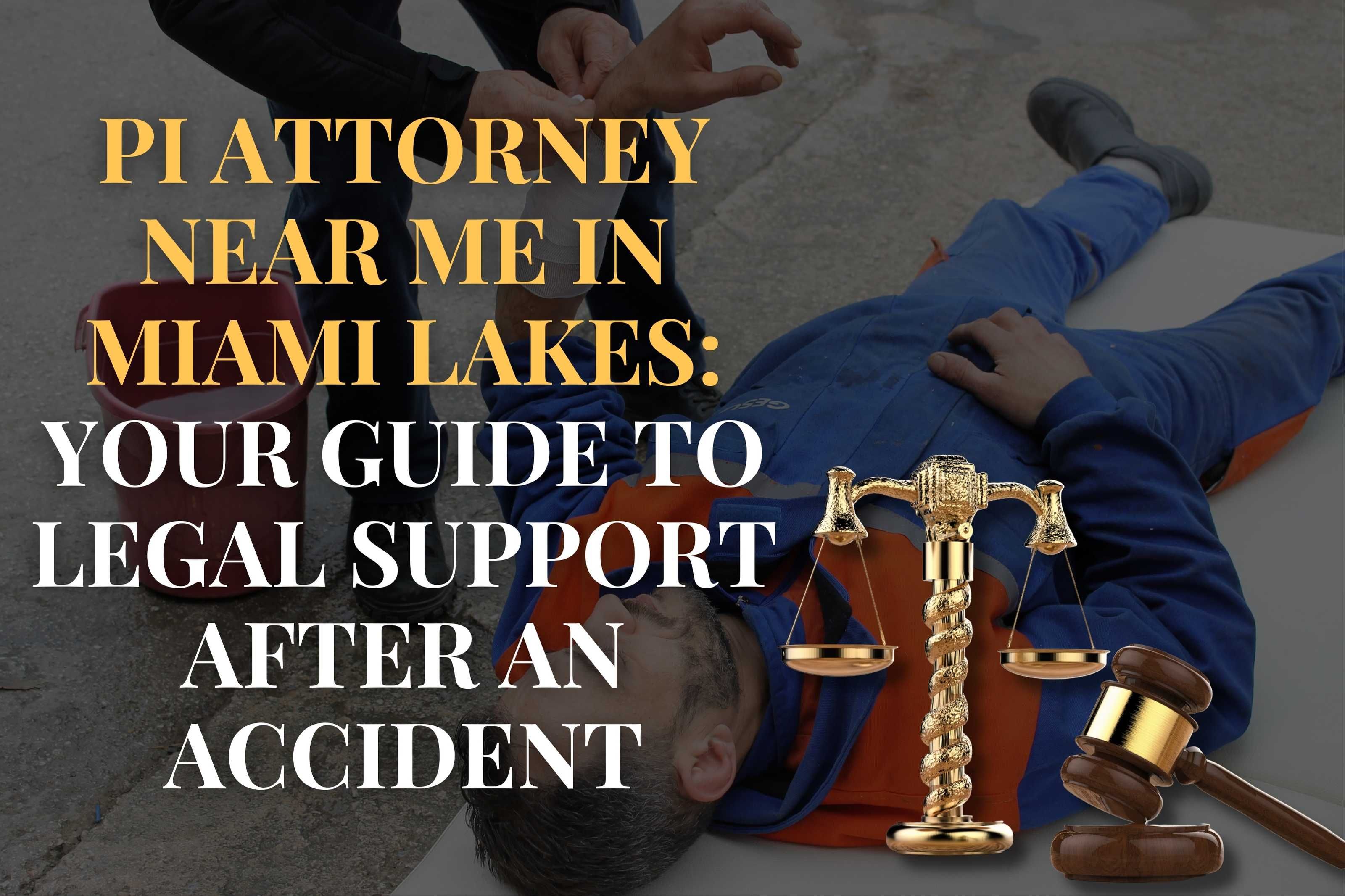 PI Attorney Near Me in Miami Lakes: Your Guide to Legal Support After an Accident