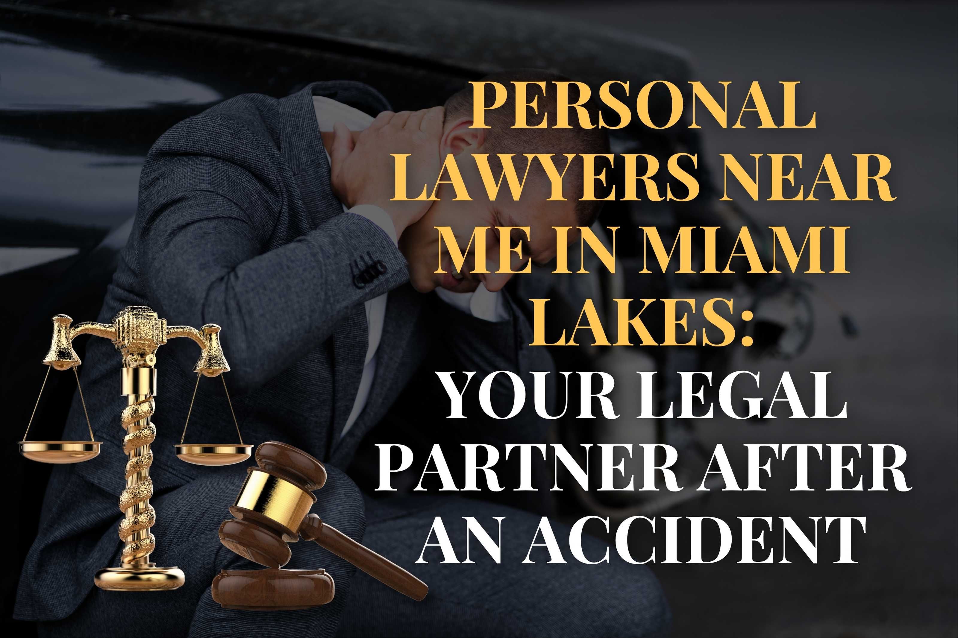 Personal Lawyers Near Me in Miami Lakes: Your Legal Partner After an Accident