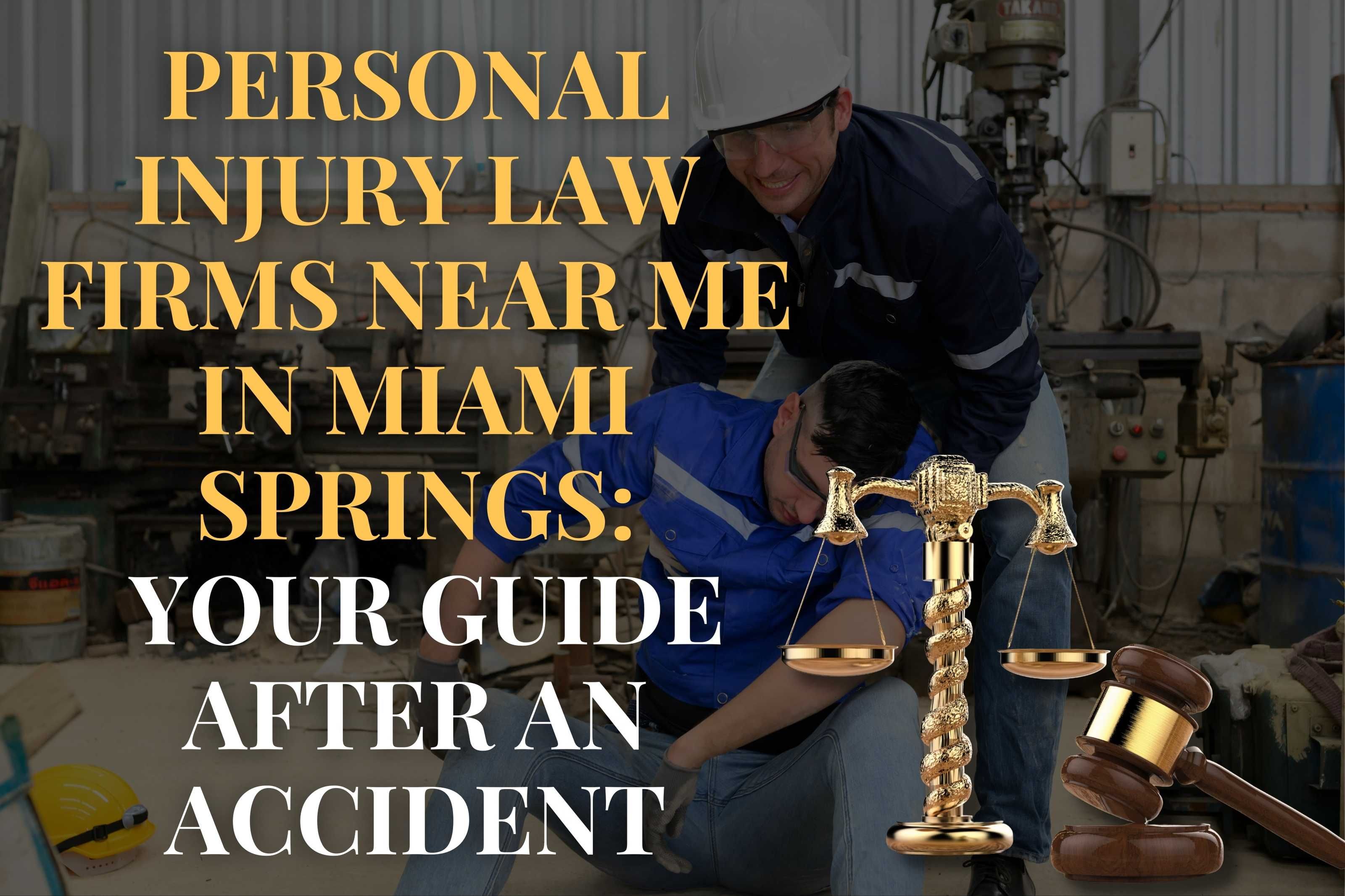 Personal Injury Law Firms Near Me in Miami Springs: Your Guide After an Accident