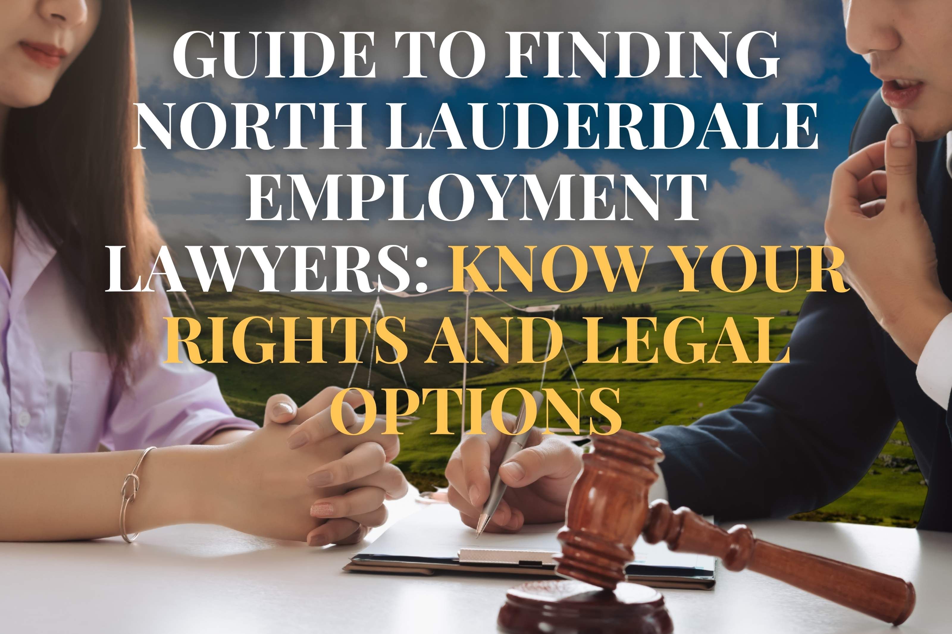Guide to Finding North Lauderdale Employment Lawyers: Know Your Rights and Legal Options