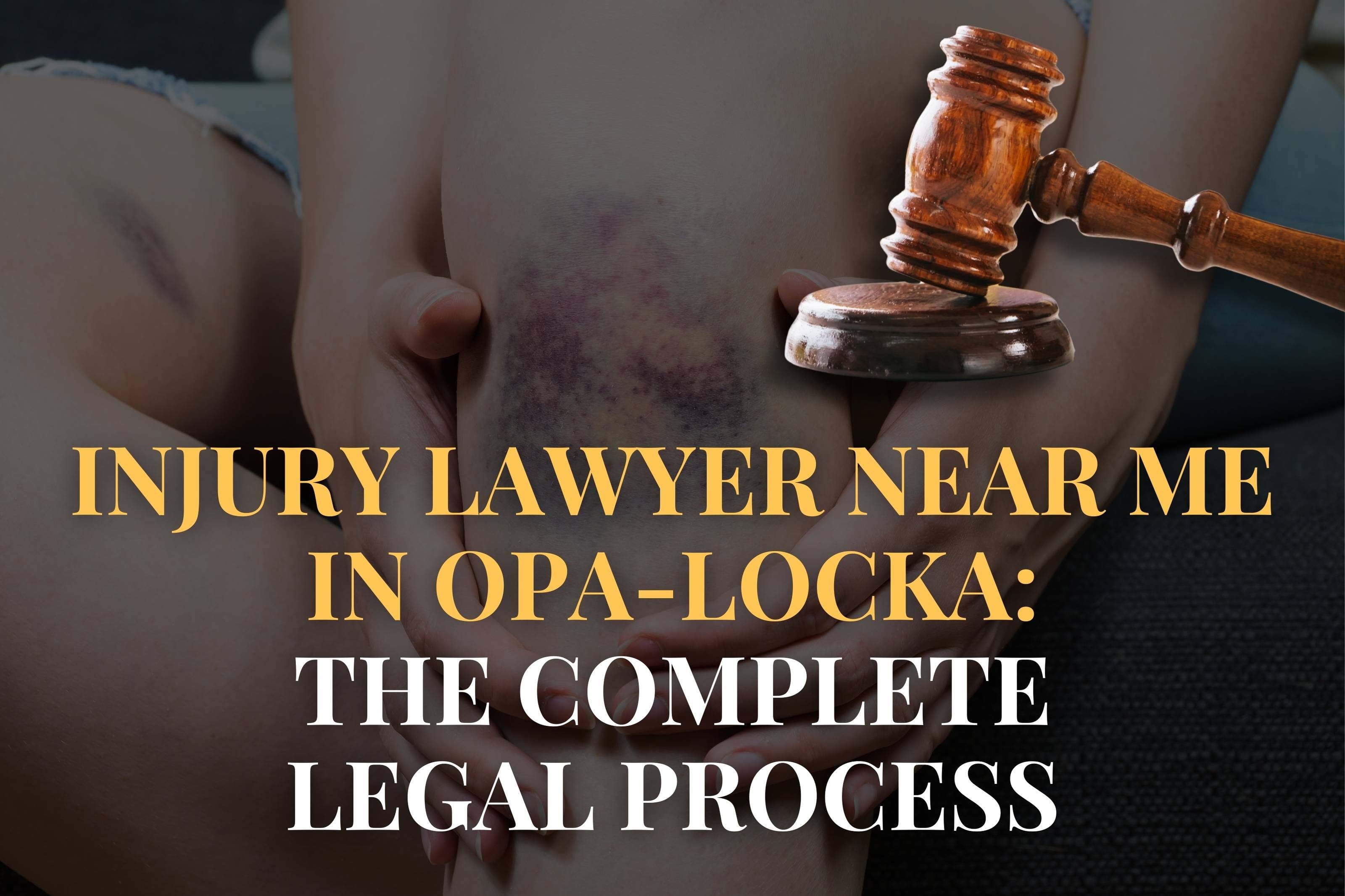 Injury Lawyer Near Me in Opa-Locka: The Complete Legal Process