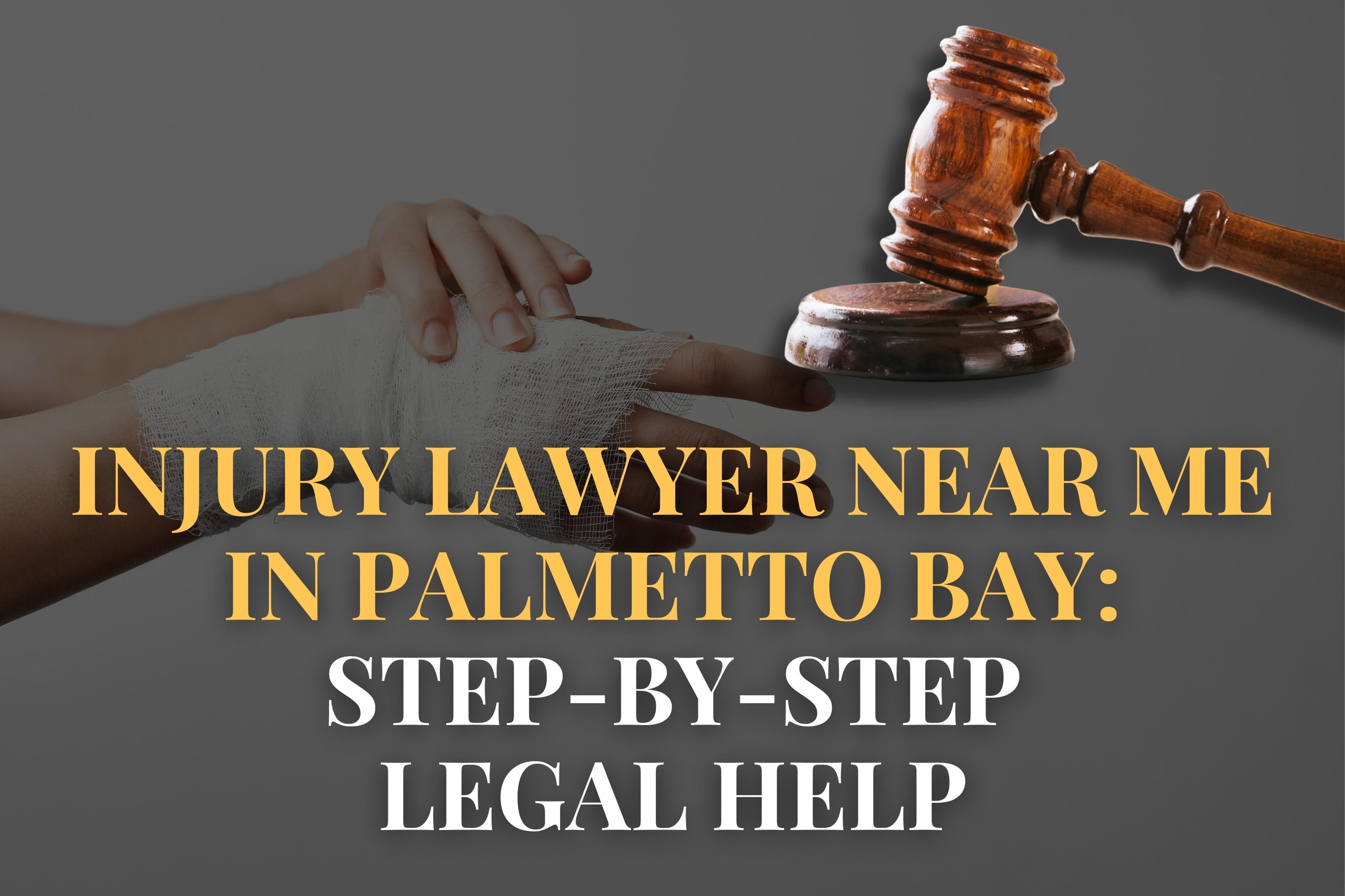 Injury Lawyer Near Me in Palmetto Bay: Step-by-Step Legal Help