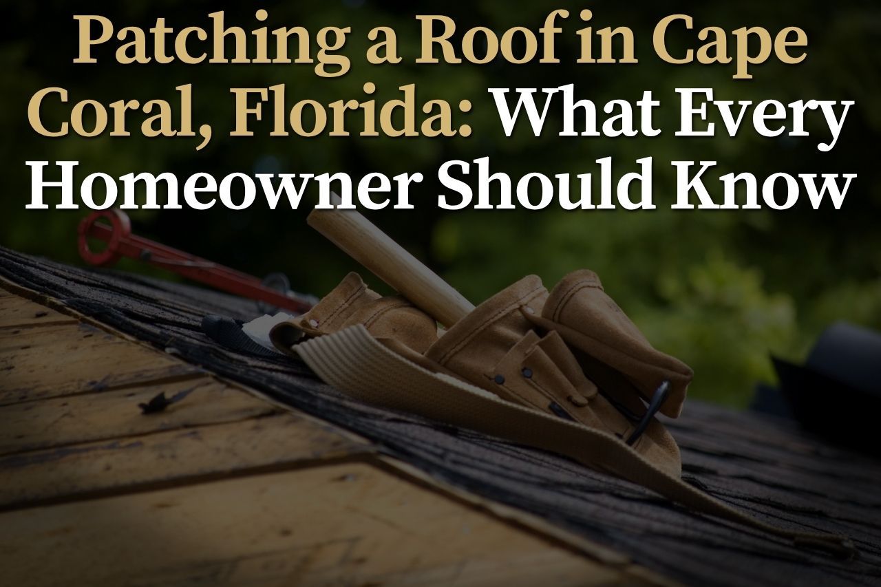 Patching a Roof in Cape Coral, Florida: What Every Homeowner Should Know