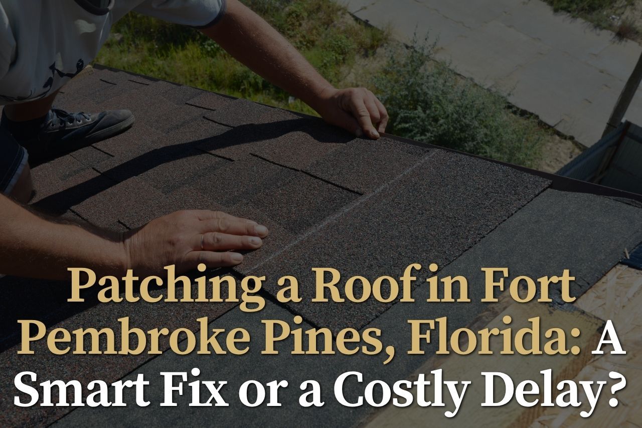 Patching a Roof in Fort Pembroke Pines, Florida: A Smart Fix or a Costly Delay?