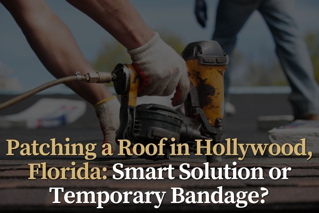 Patching a Roof in Hollywood, Florida: Smart Solution or Temporary Bandage?