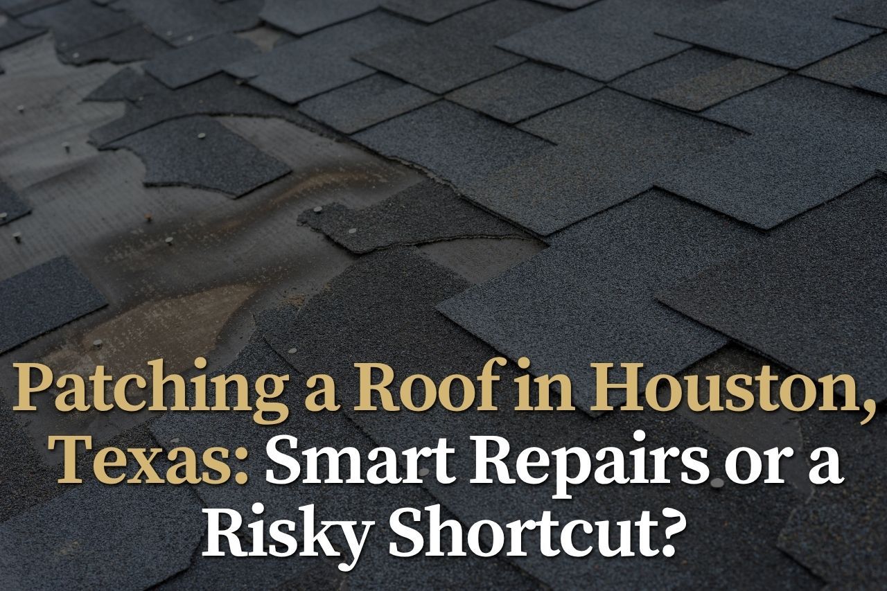 Patching a Roof in Houston, Texas: Smart Repairs or a Risky Shortcut?