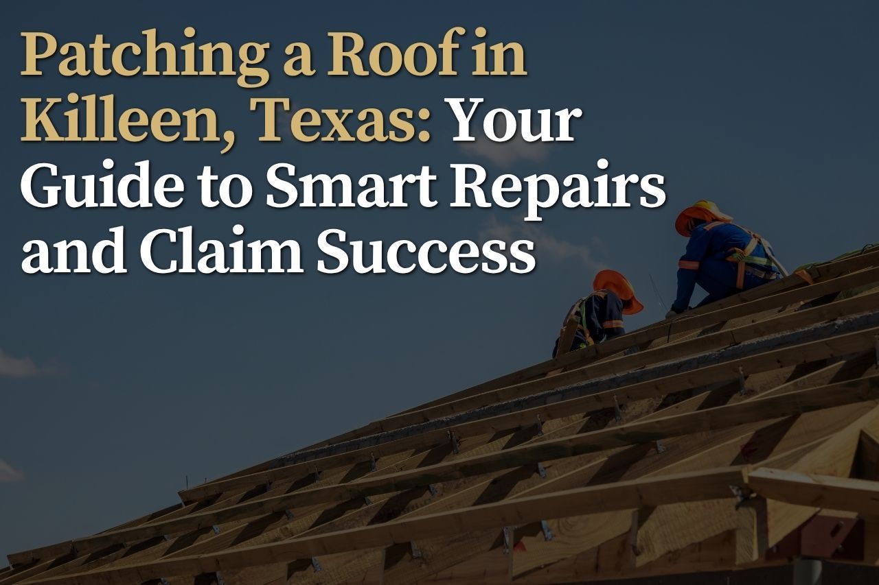 Patching a Roof in Killeen, Texas: Your Guide to Smart Repairs and Claim Success