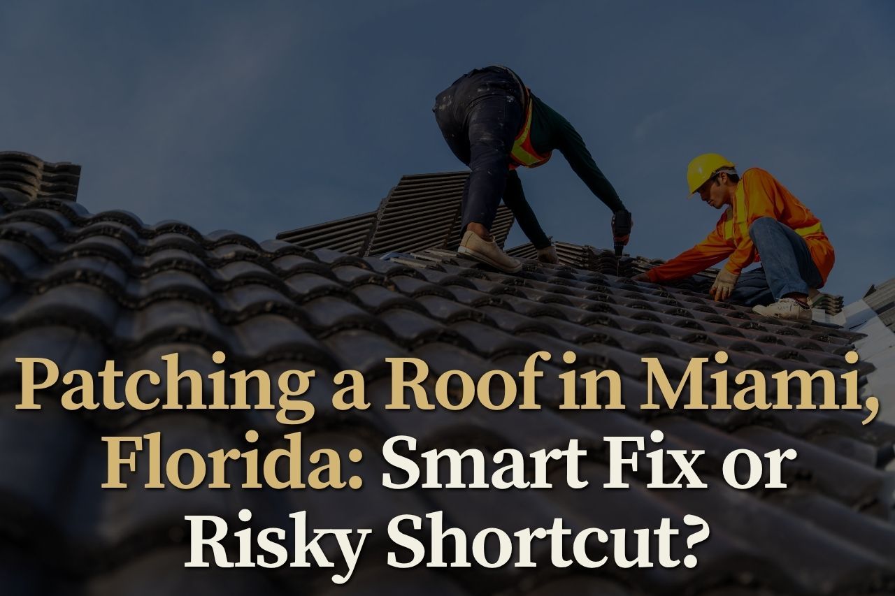 Patching a Roof in Miami, Florida: Smart Fix or Risky Shortcut?