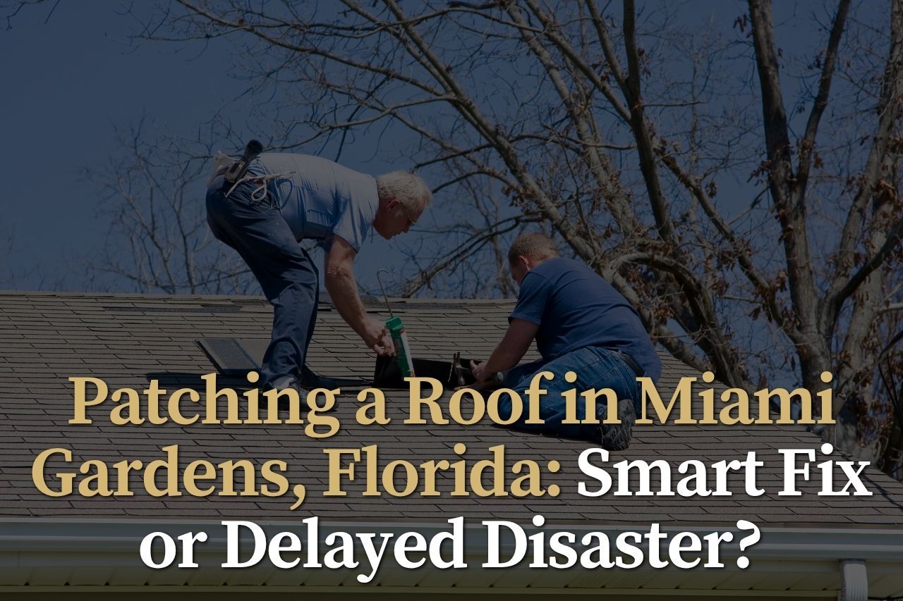 Patching a Roof in Miami Gardens, Florida: Smart Fix or Delayed Disaster?