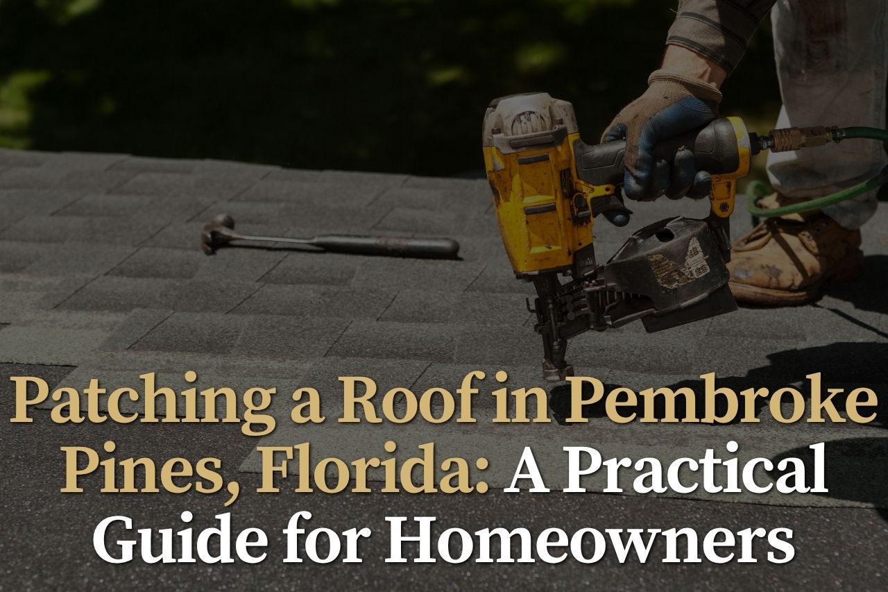 Patching a Roof in Pembroke Pines, Florida: A Practical Guide for Homeowners