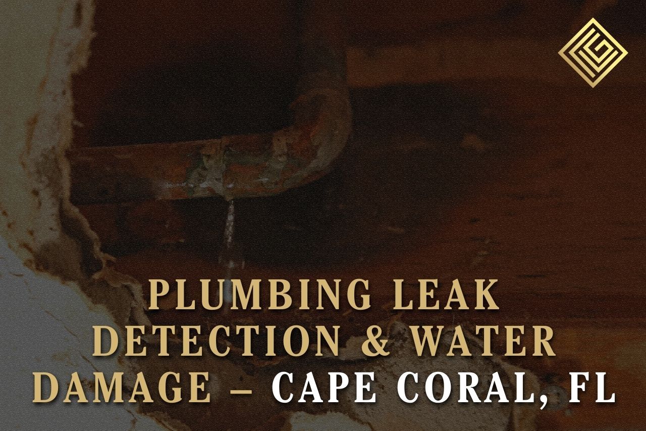 Plumbing Leak Detection & Water Damage – Cape Coral, FL