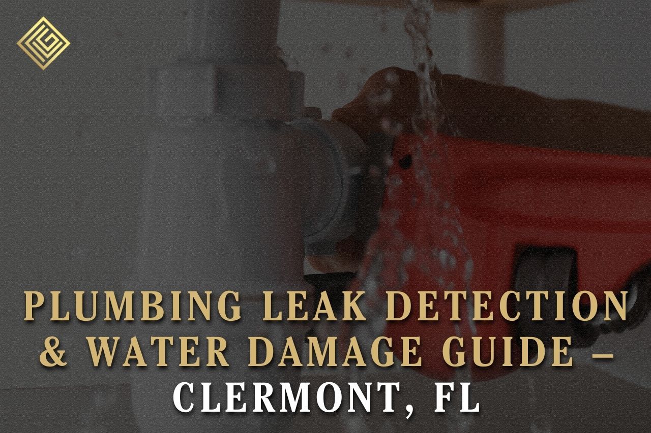 Plumbing Leak Detection & Water Damage Guide – Clermont, FL