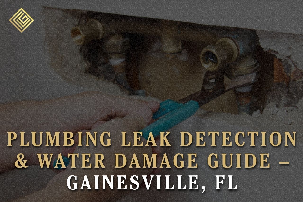 Plumbing Leak Detection & Water Damage Guide – Gainesville, FL