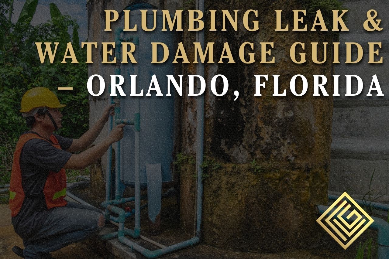 Plumbing Leak & Water Damage Guide – Orlando, Florida