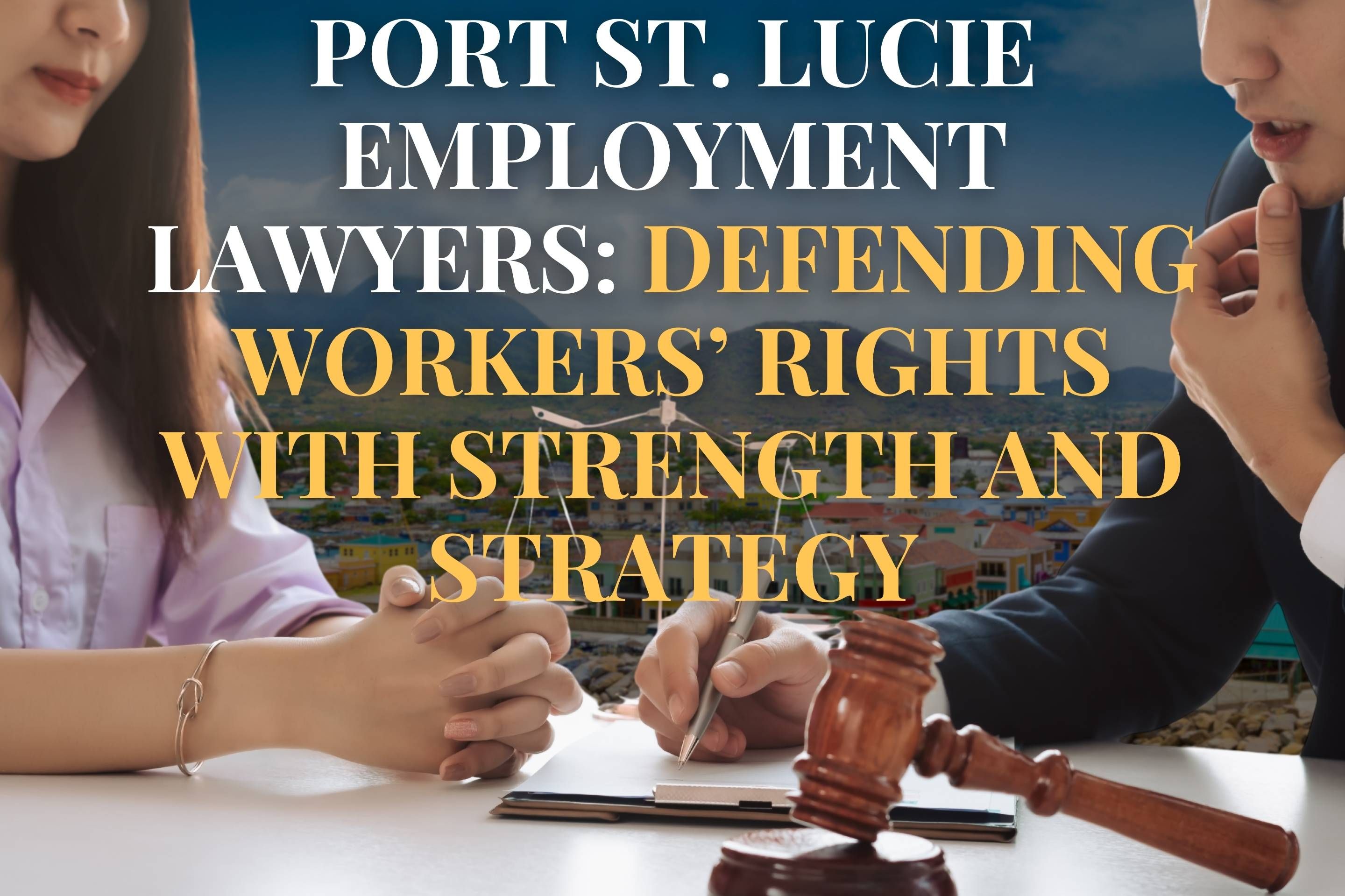 Port St. Lucie Employment Lawyers: Defending Workers’ Rights with Strength and Strategy