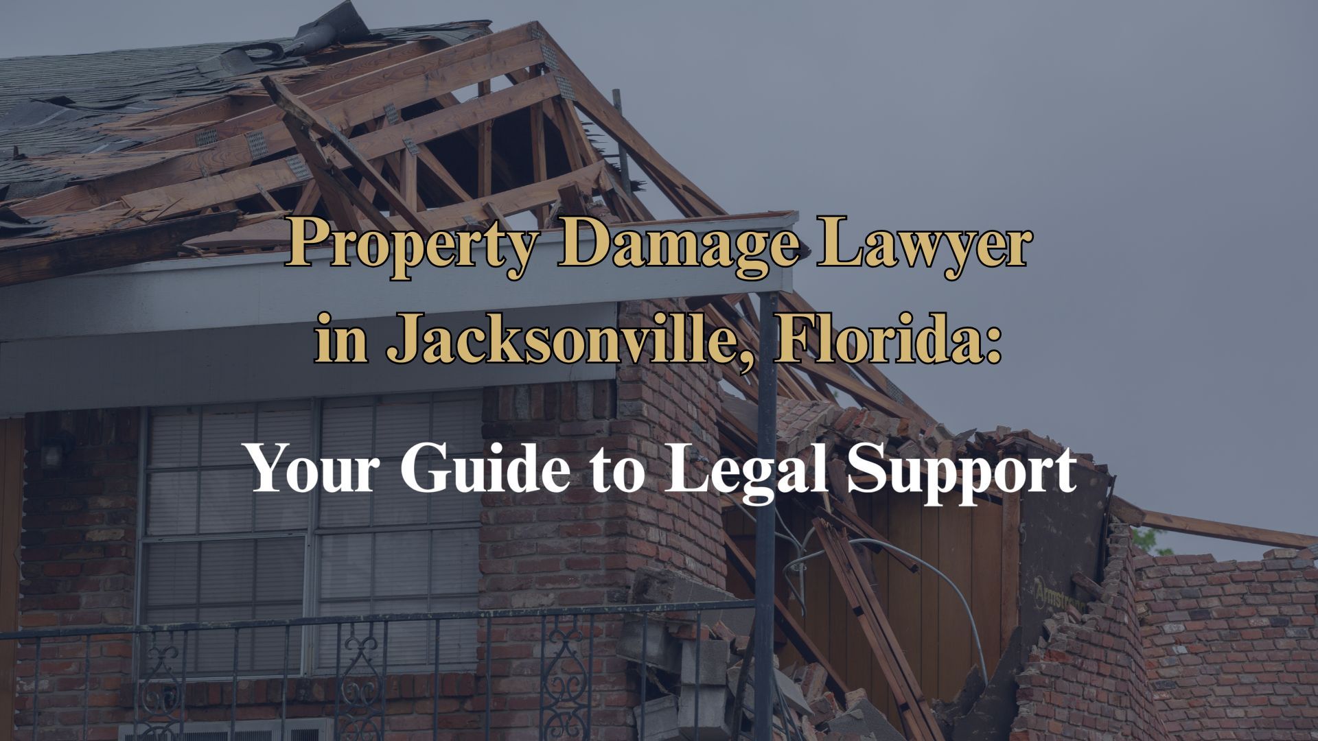 Property Damage Lawyer in Jacksonville, Florida: Your Guide to Legal Support