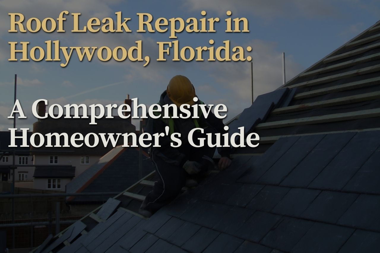 Roof Leak Repair in Hollywood, Florida: A Comprehensive Homeowner's Guide