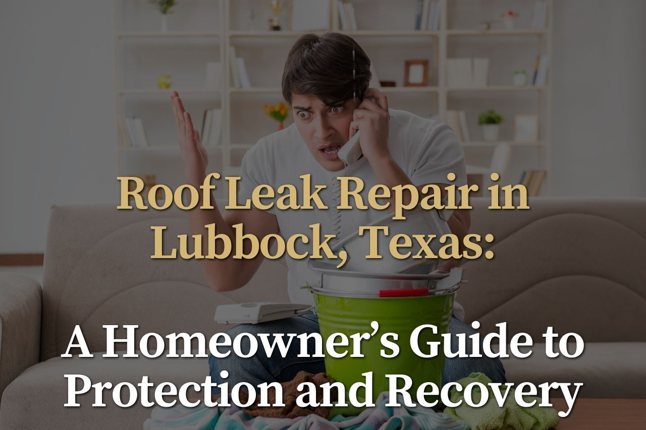 Roof Leak Repair in Lubbock, Texas: A Homeowner’s Guide to Protection and Recovery