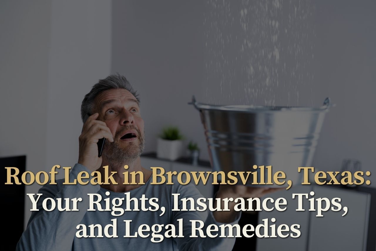 Roof Leak in Brownsville, Texas: Your Rights, Insurance Tips, and Legal Remedies