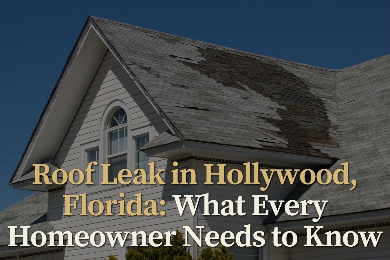 Roof Leak in Hollywood, Florida: What Every Homeowner Needs to Know