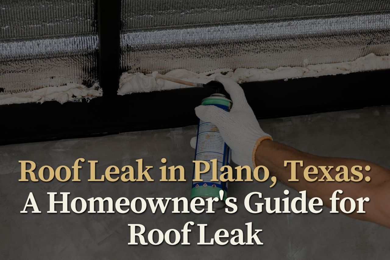 Roof Leak in Plano, Texas: A Homeowner's Guide for Roof Leak