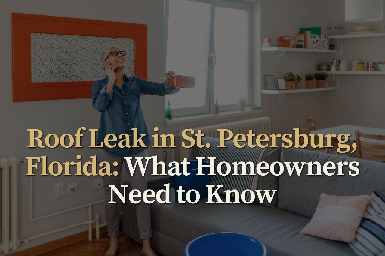 Roof Leak in St. Petersburg, Florida: What Homeowners Need to Know