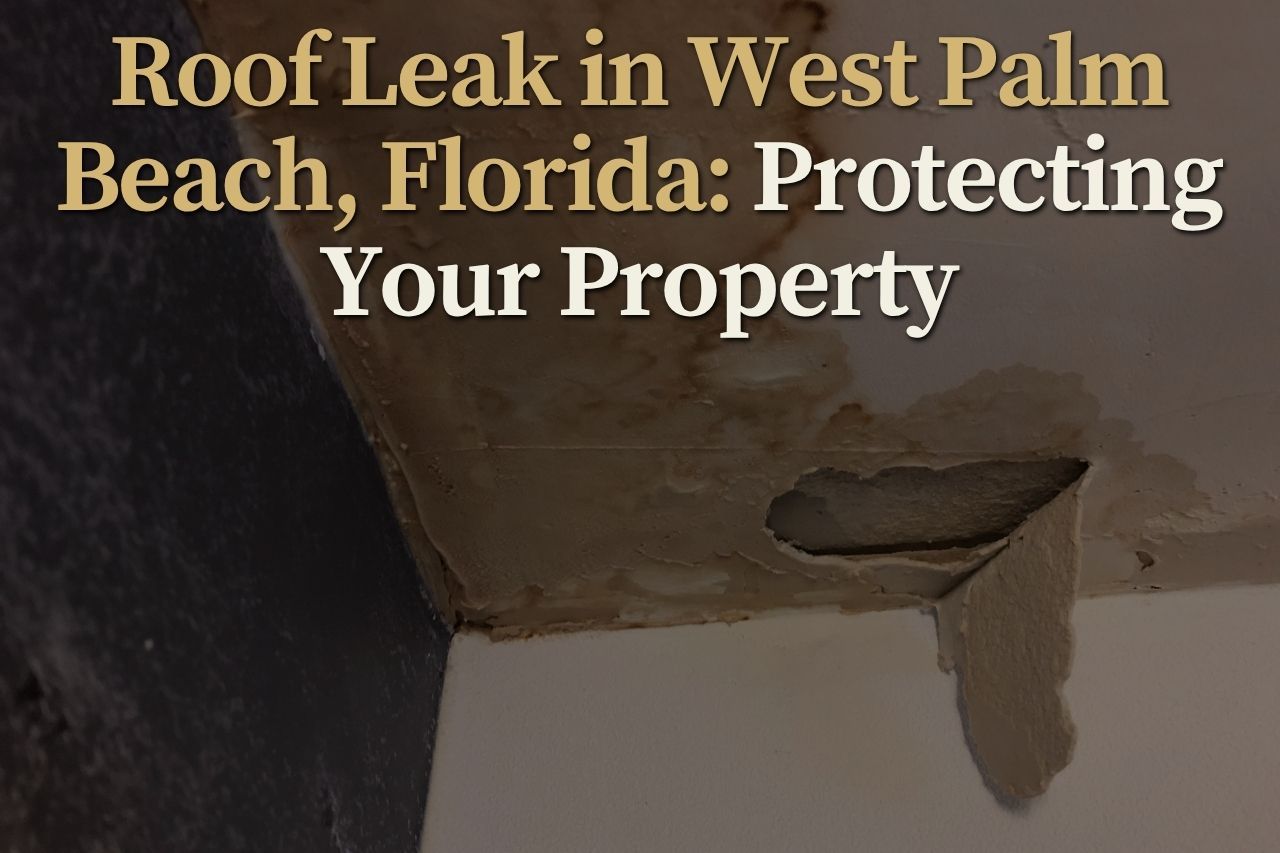 Roof Leak in West Palm Beach, Florida: Protecting Your Property